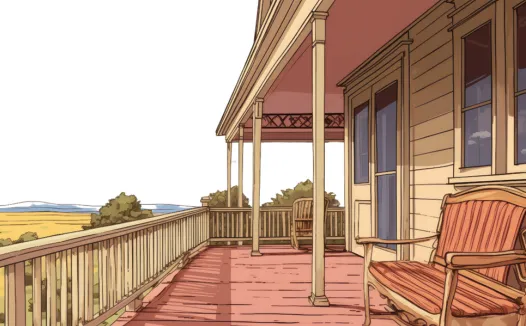 Wood deck backyard patio construction in Los Angeles with shade and seating area